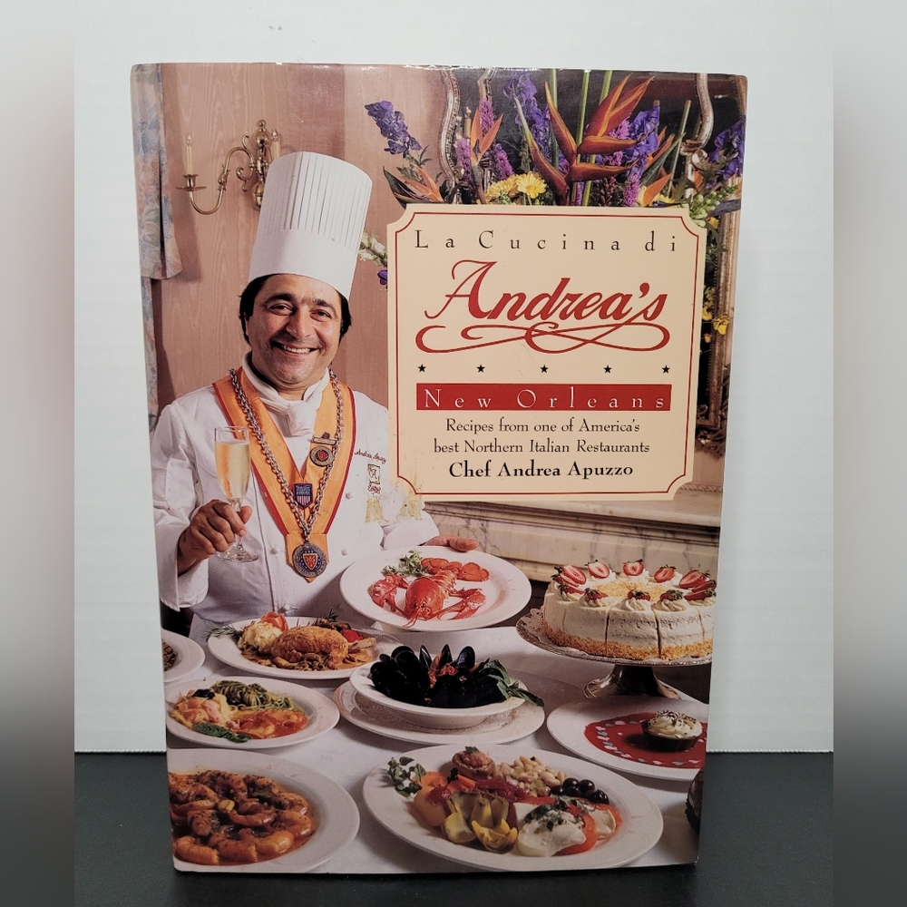Vintage 1989 LaCucinadi Andrea's New Orleans Cookbook